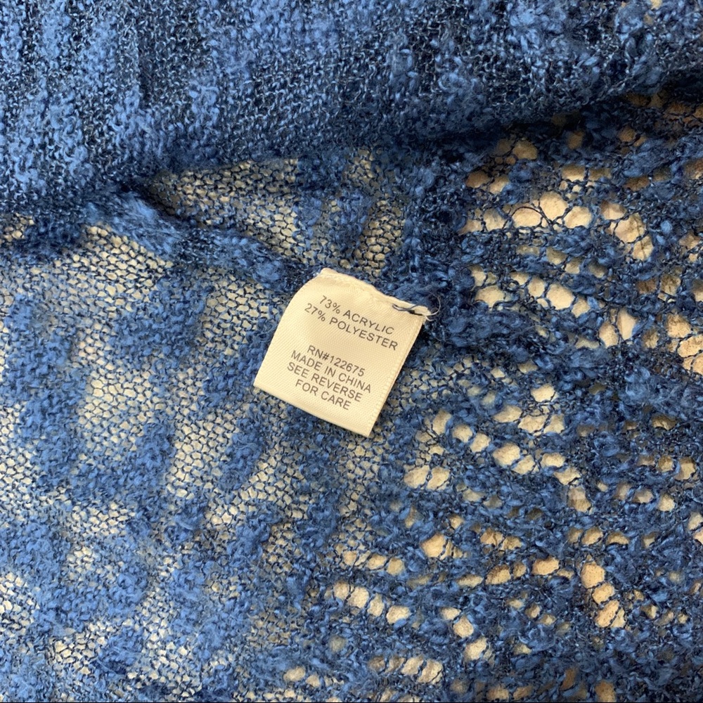 PINA ROSSI Blue Cardigan - Picture 7 of 10